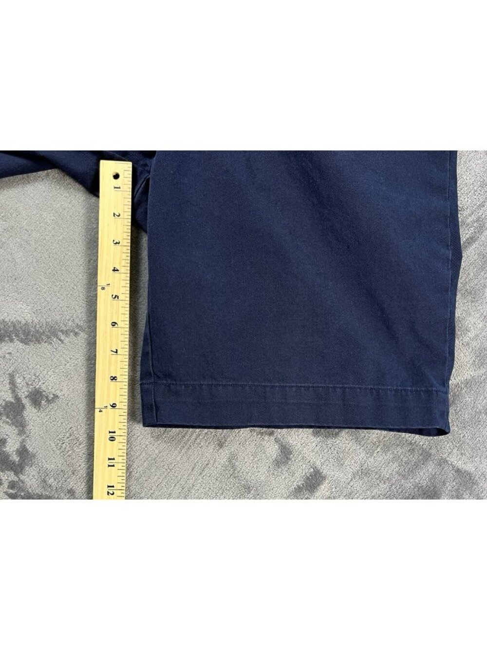 Vintage Polo Ralph Lauren Cotton Navy Blue Chino Shorts Men’s Size 40T (fits 38) - Picture 8 of 8